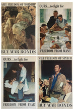 Load image into Gallery viewer, Four Freedoms (Set of 4, Small)
