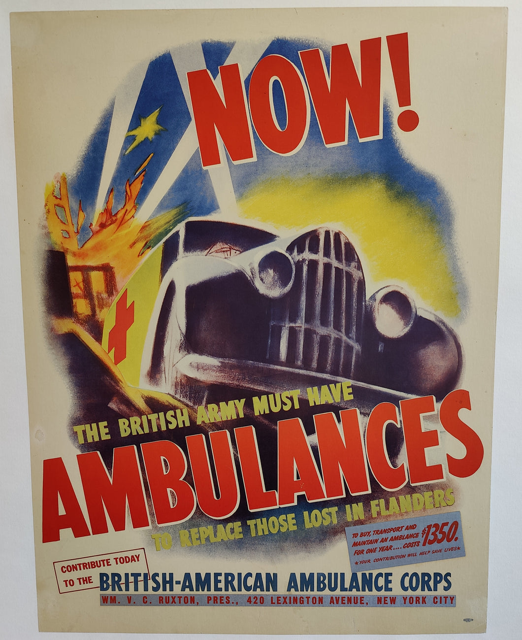 Now! The British Army Must Have Ambulances