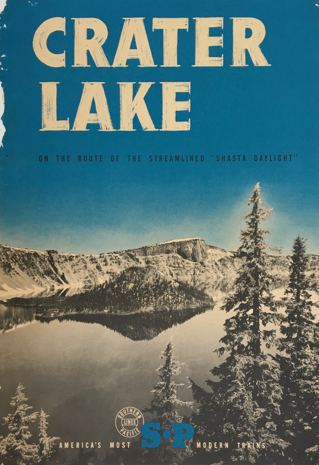 Crater Lake - Southern Pacific Railroad