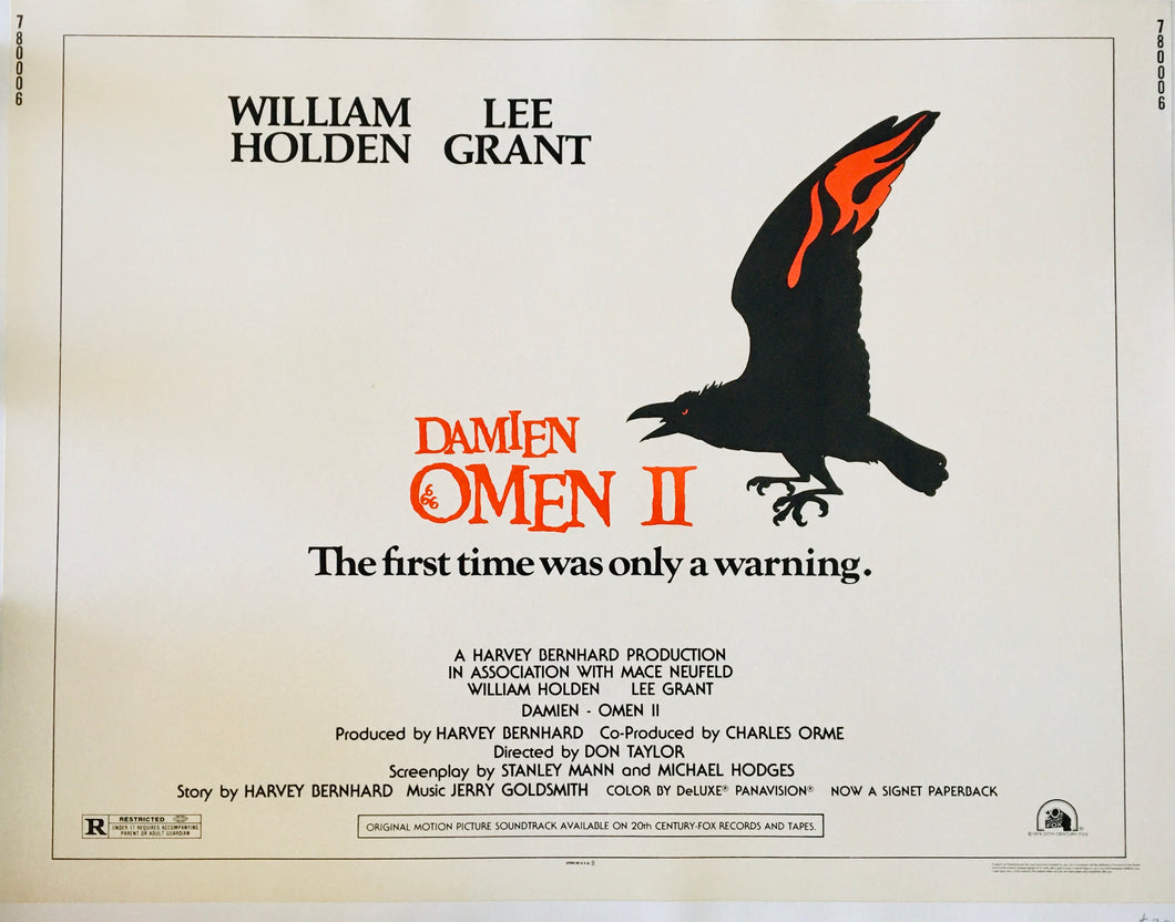 Omen II (Half Sheet)