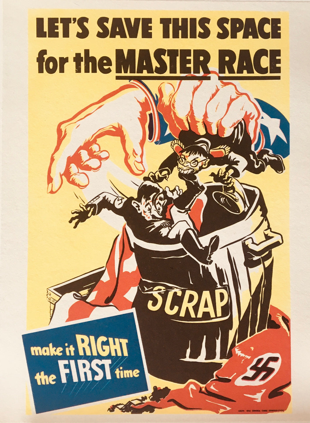 Let's Save This Space For The Master Race