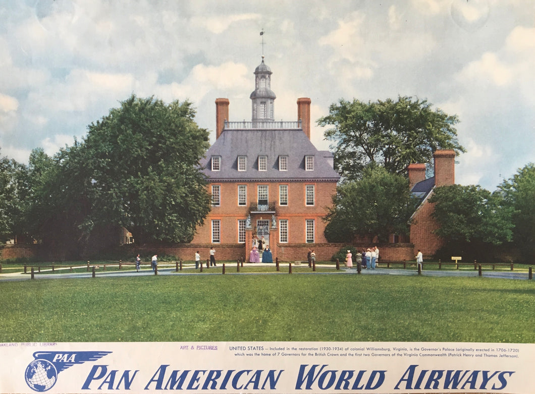 Pan American World Airways - Williamsburg, Virginia