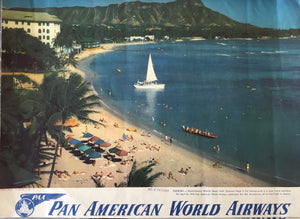 Pan American World Airways - Waikiki Beach