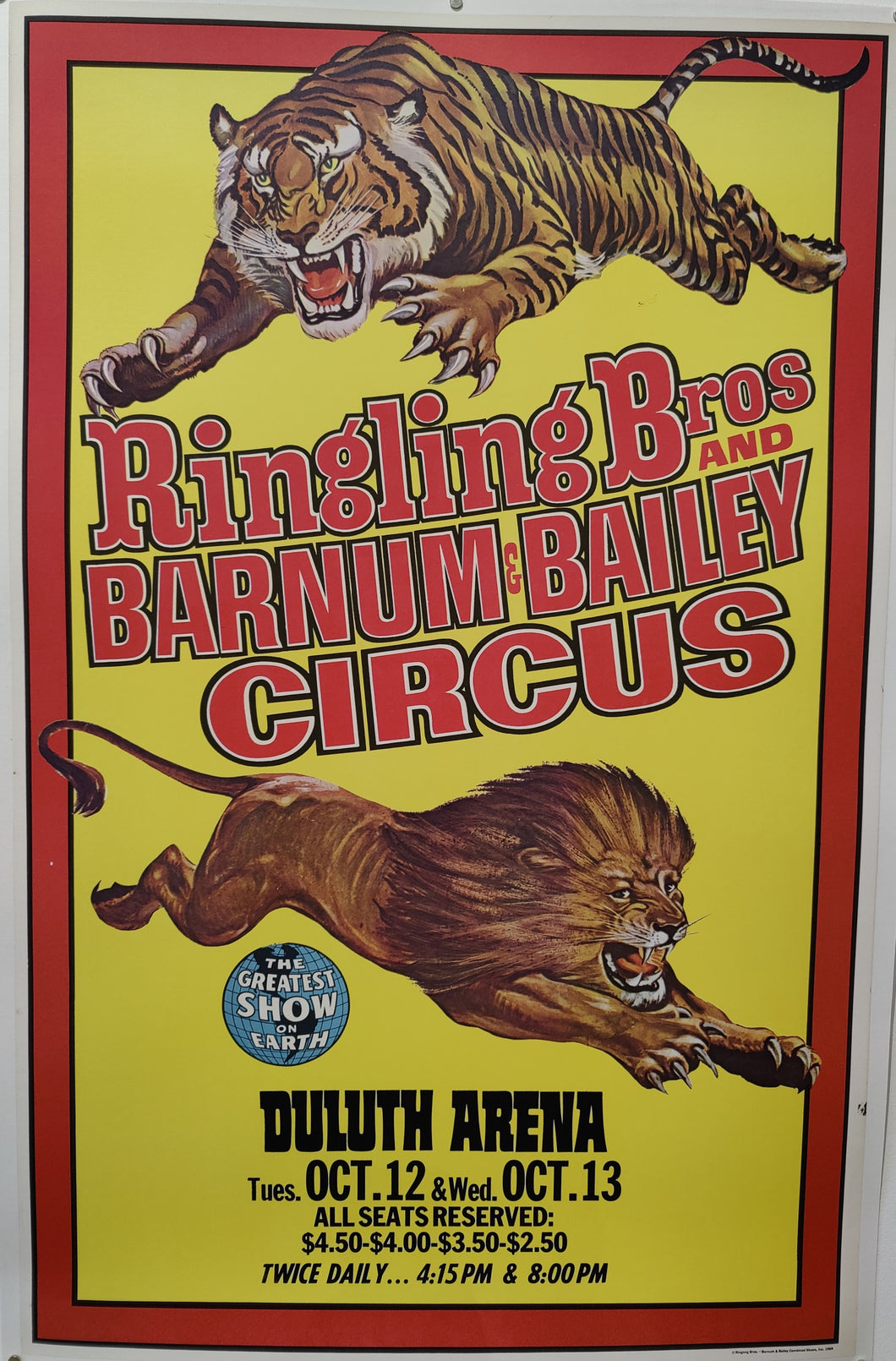 Ringling Bros and Barnum & Bailey Circus (Tiger & Lion, Medium)