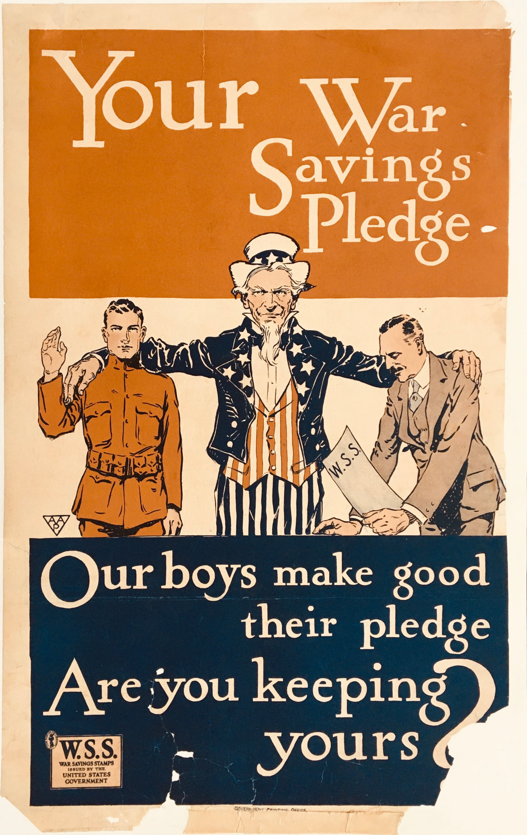 Your War Savings Pledge