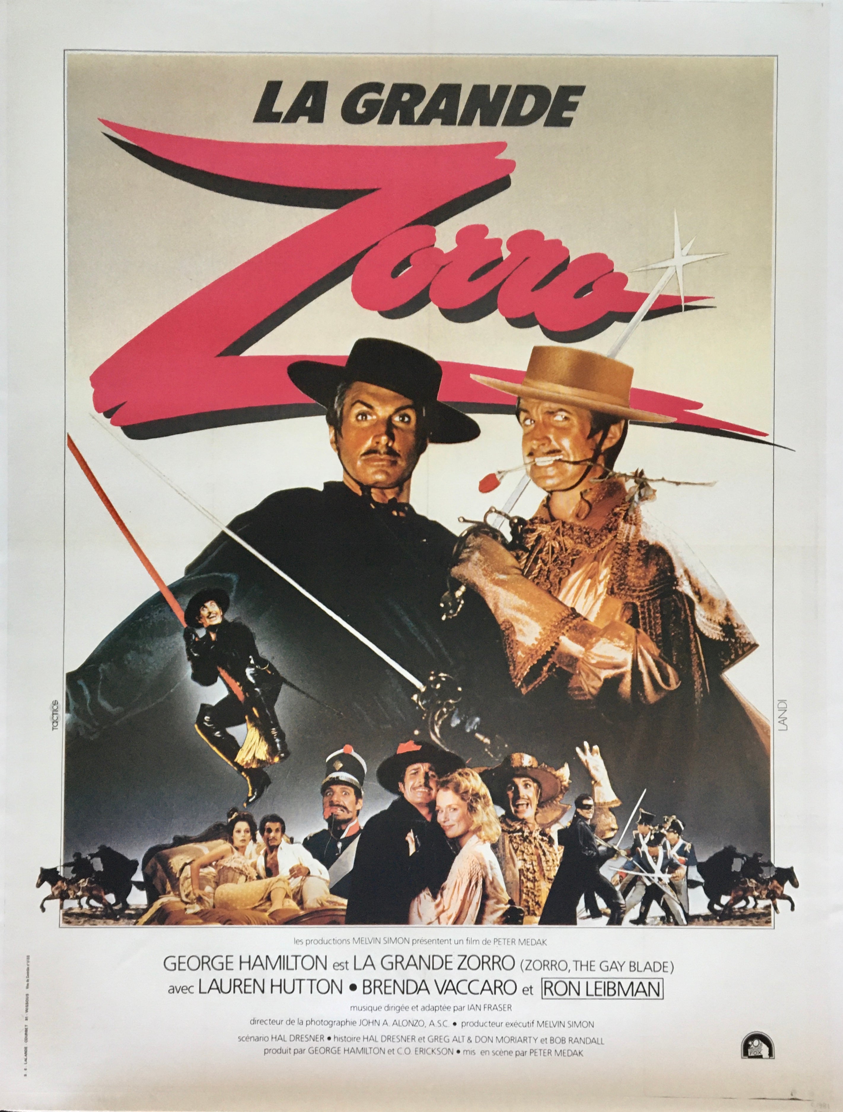 Zorro the Gay Blade (French) – Real Old Paper