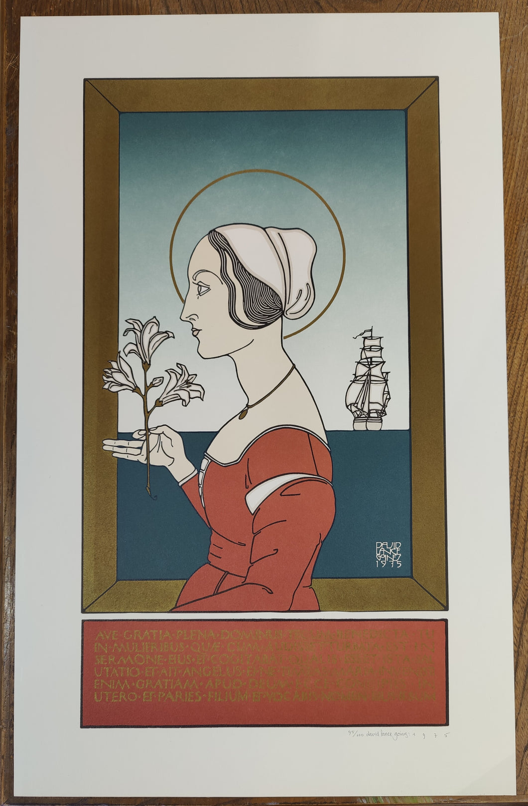 Annunciation (Hand-signed & numbered 95/100)