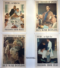 Load image into Gallery viewer, Four Freedoms (set of 4, large)
