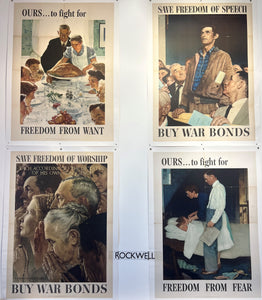 Four Freedoms (set of 4, large)