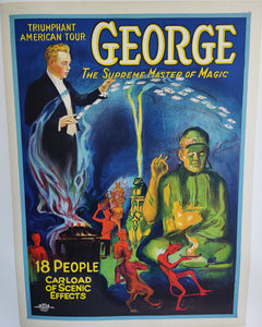 George - The Supreme Master of Magic (18 people, Half sheet)