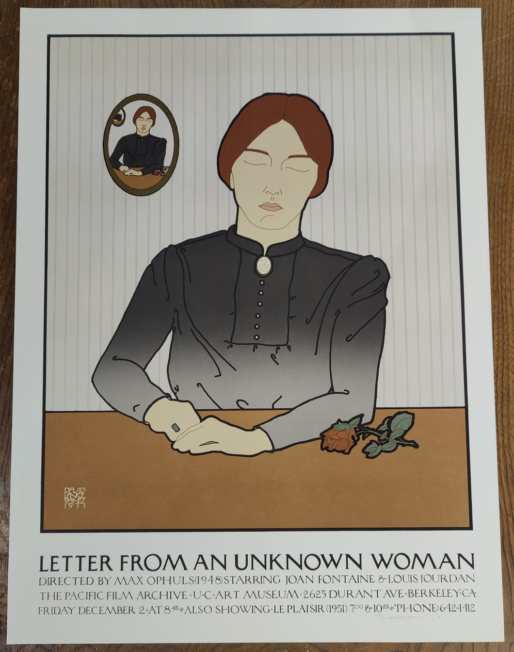 Letter From an Unknown Woman (Hand-signed & numbered 166/300)